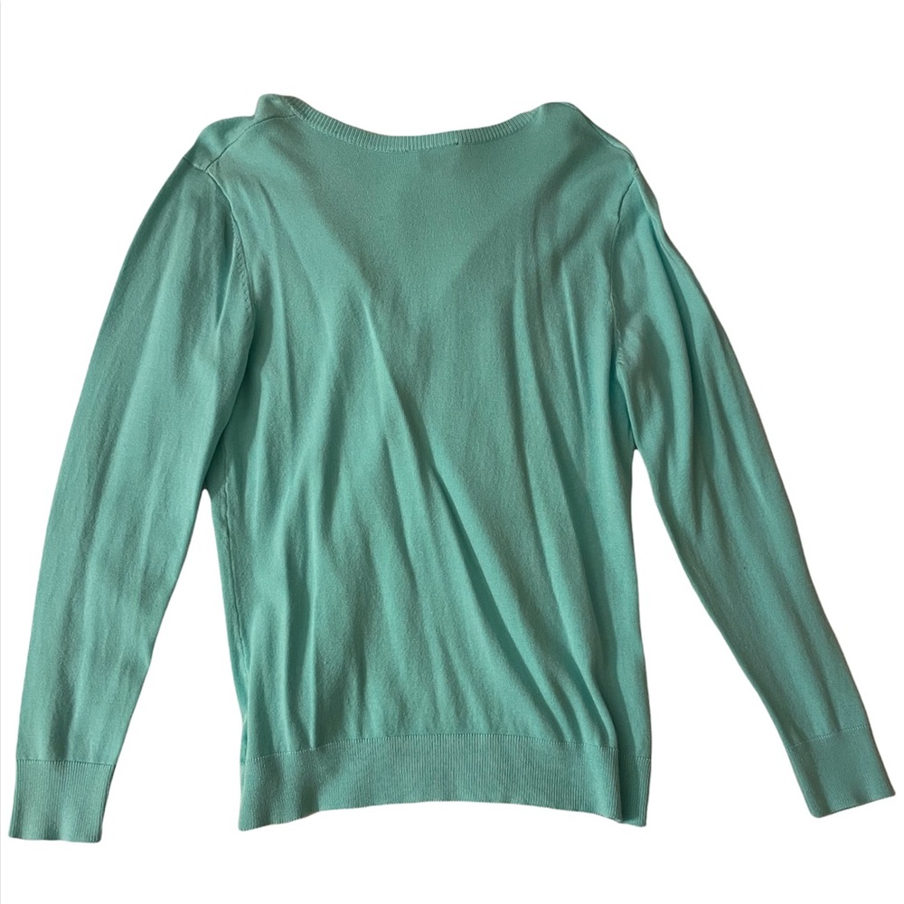 Jones New York Turquoise Cardigan, like new! - Picture 2 of 7